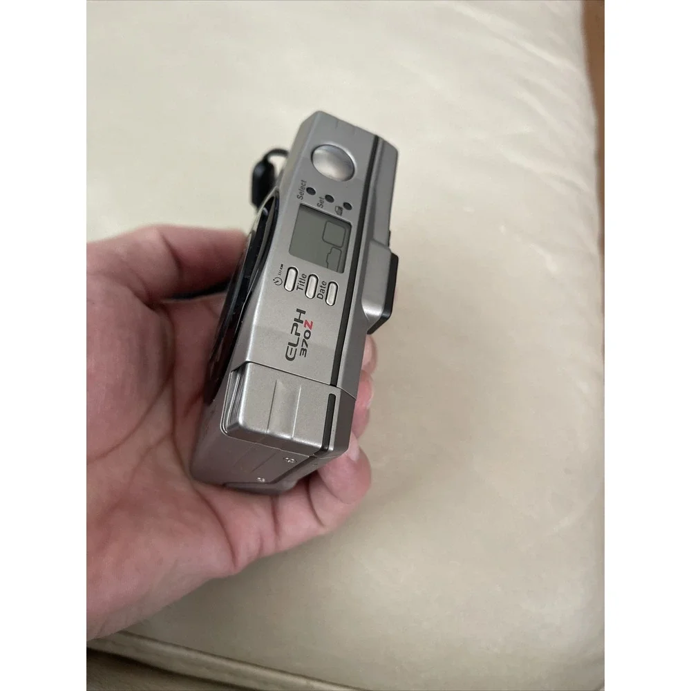 Vintage Canon Elph 370Z APS Point & Shoot Film Camera Not Tested ,c1